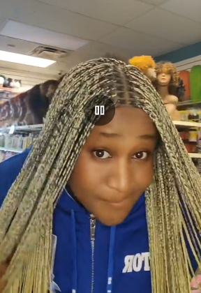 Small Knotless Braids